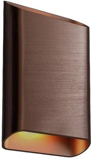 Lamponline Artdelight Wandlamp Diaz Large H 20 cm brons