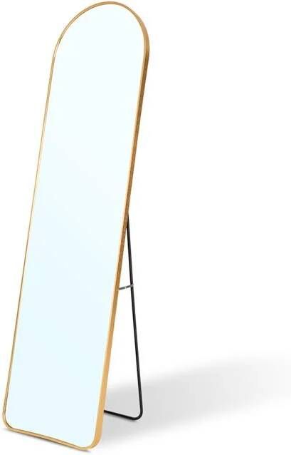 Artichok Lize Staande Spiegel Ovaal 150 x 40 cm Goud