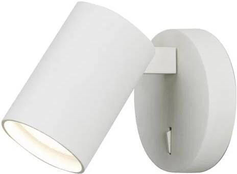 Astro Ascoli Single Switched wandlamp excl. GU10 structuur wit