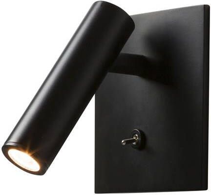 Astro Enna Square Switched LED wandlamp 2700K mat zwart