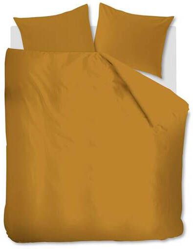 At Home by Beddinghouse At Home dekbedovertrek Easy ochre lits jumeaux XL (260x200|220 cm