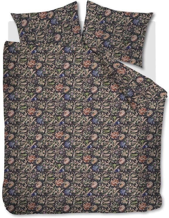 At Home by Beddinghouse At Home Dekbedovertrek Katoen Batik dark blue