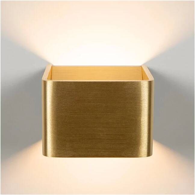Atmooz by Charrell Atmooz Calla Wandlamp Wandspot Brons Antique Brass 10x10 cm