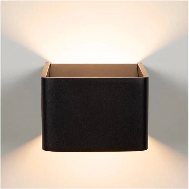 Atmooz by Charrell Atmooz Calla Wandlamp Wandspot Zwart 10 x 10 cm