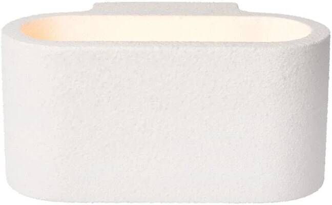Atmooz by Charrell Atmooz Juan Wandlamp 18x10x9 cm Wit Gips Modern Design