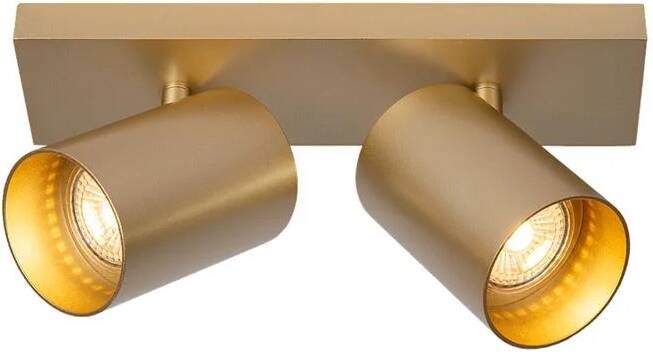 Atmooz by Charrell Atmooz Nuo 2 Goud Ø 7 cm 2 Kantelbare Spots Metaal 50W