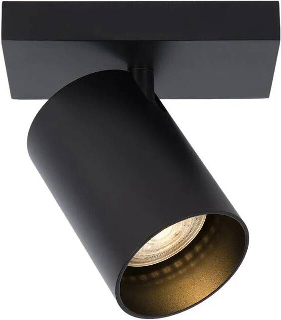 Atmooz by Charrell Atmooz Plafondlamp Nuo 1 Zwart Metaal Opbouw Plafondspot