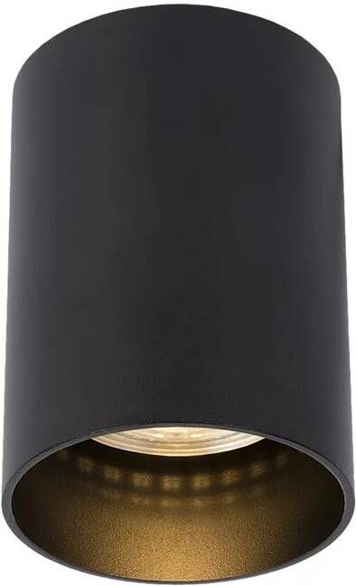 Atmooz by Charrell Atmooz Plafondlamp Nuo Fix Zwart Metaal Opbouw Plafondspot