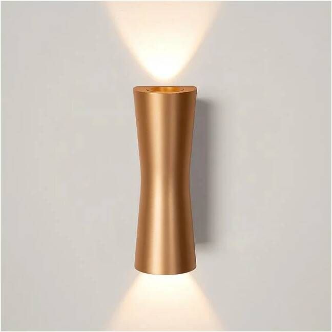 Atmooz by Charrell Atmooz Thiery Wandlamp Karamel LED 7 x 5 x 20 cm