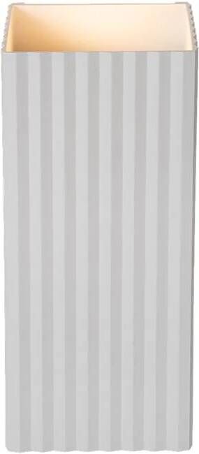 Atmooz by Charrell Atmooz Wandlamp Ribble Wit Rechthoekig Muurverlichting