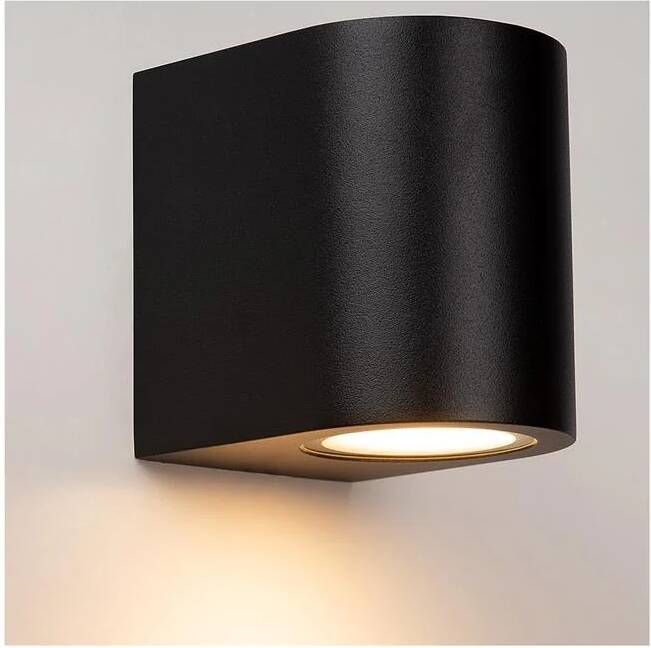 Atmooz by Charrell Wandlamp Erynn Zwart 10cm Hoog Waterbestendig Buitenlamp