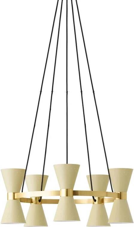 Audo Copenhagen Collector 5 kroonluchter Ø66.5 crème