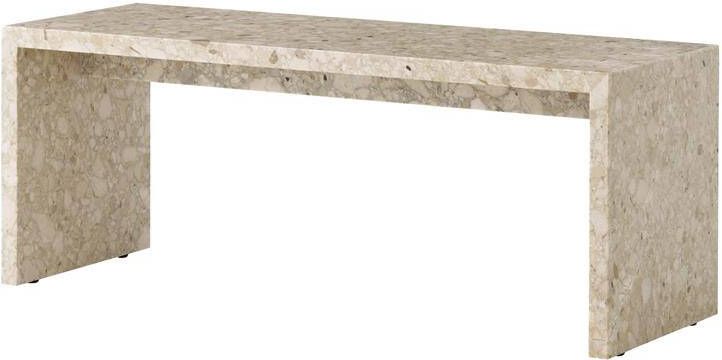 Audo Copenhagen Plinth Bridge salontafel Kunis Breccia steen