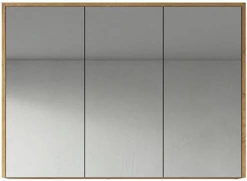 Badplaats Spiegelkast Cuba 100 x 16 x 72 cm Eiken spiegelkast