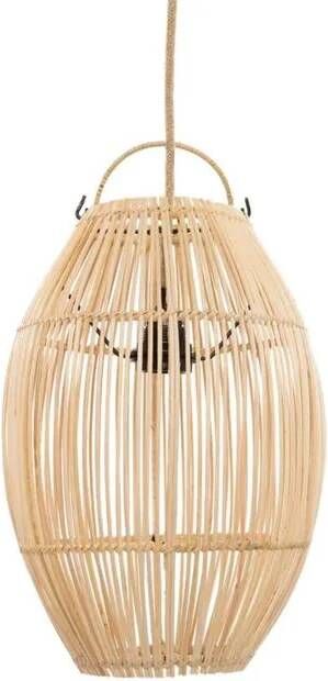 Bazar Bizar Hanglamp Vloerlamp Zuri Rattan 38cm Naturel