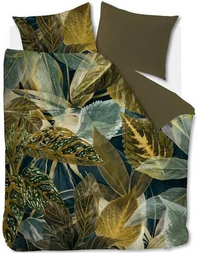 Beddinghouse dekbedovertrek Fiona green 2-persoons (200x200|220 cm