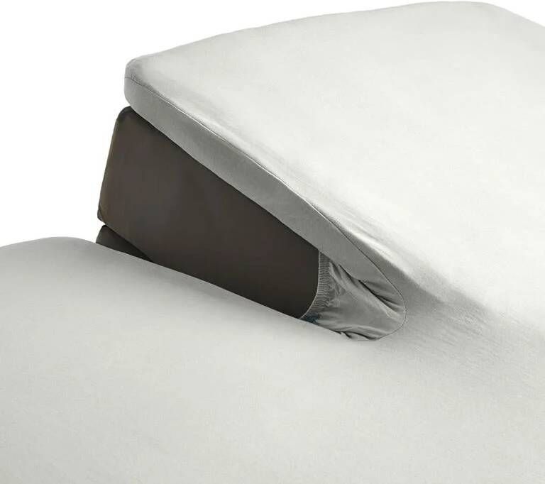 Beddinghouse Jersey split-topper hoeslaken Offwhite 200 x 200 210 220 cm - Foto 2