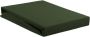 Beddinghouse Jersey Topper Hoeslaken Eenpersoons 70 90x200 210 cm Dark Green - Thumbnail 2