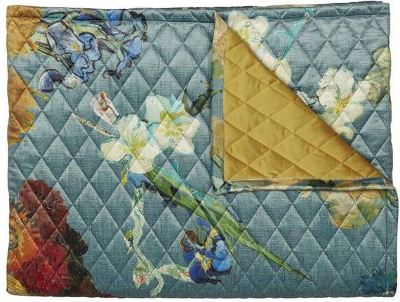 Beddinghouse x Van Gogh Museum Bedsprei Partout Des Fleurs Groen - Foto 2