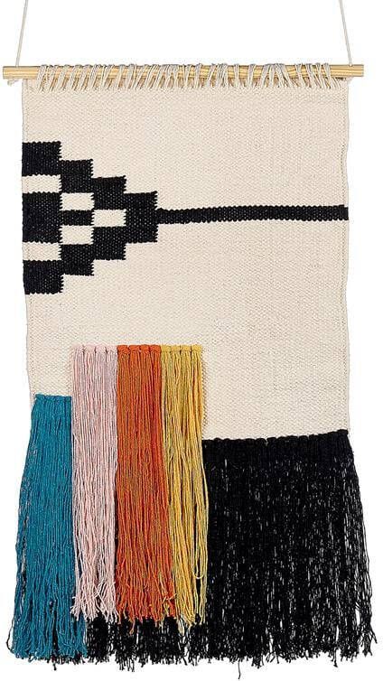 Beliani ABDO Stoffen wanddecoratie-Beige-Katoen