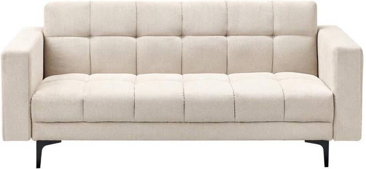 Beliani ALNES Slaapbank Beige Polyester