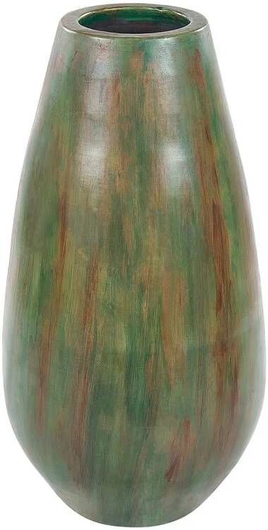 Beliani AMFISA Decoratieve vaas Groen Terracotta