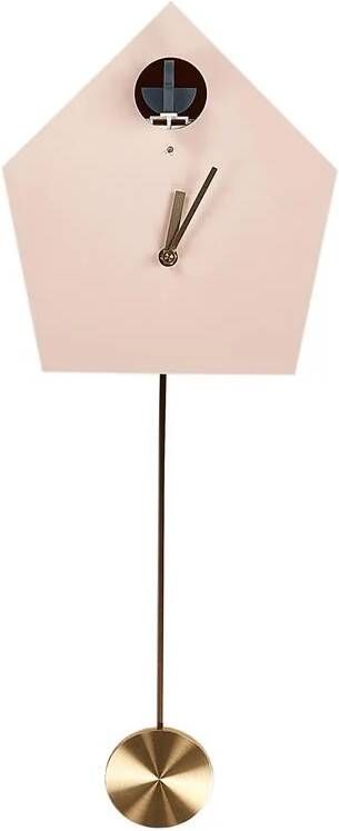 Beliani ARBAZ Wandklok Roze MDF