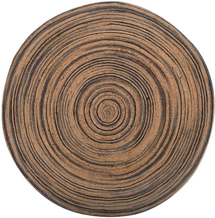 Beliani ARTORA Vloerkleed Beige 140 cm Jute