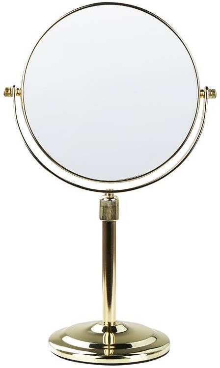 Beliani AVEYRON Tafel spiegel Goud Metaal