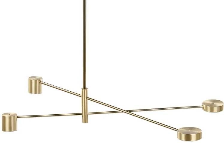 Beliani BANDON Hanglamp Goud IJzer