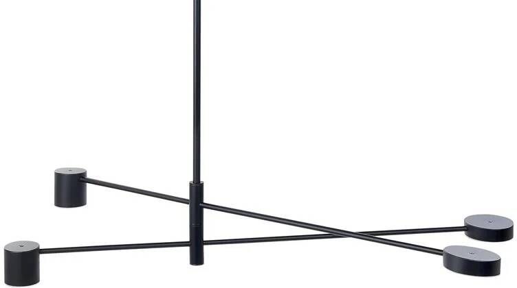 Beliani BANDON Hanglamp Zwart IJzer