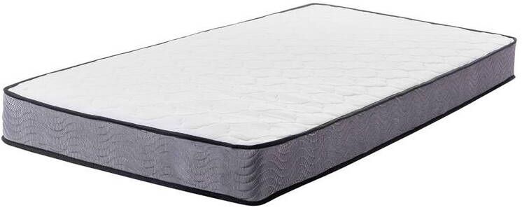 Beliani -BLISS-Pocketveringmatras stevig-Wit-80 x 200 cm-Polyester