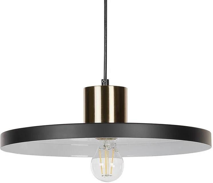 Beliani BOGAN Hanglamp Zwart Ijzer