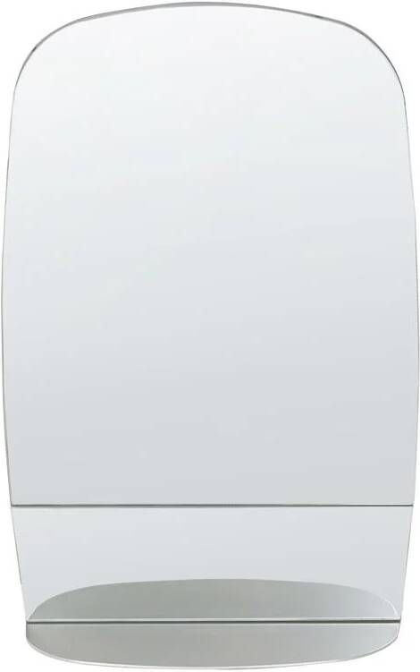 Beliani BRANNAY Wandspiegel Zilver 40 x 60 cm Glas