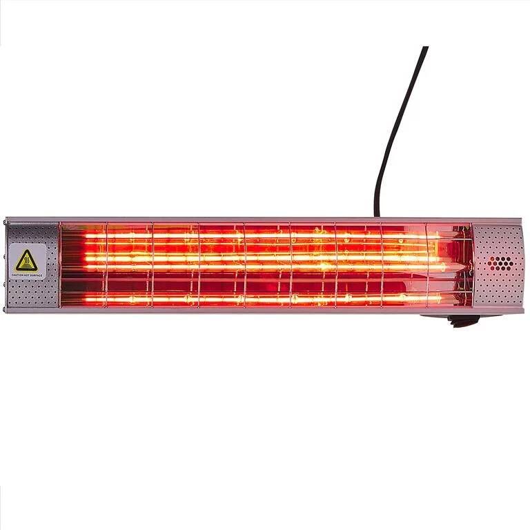 Beliani BROMO Terrasverwarmer Zilver Aluminium