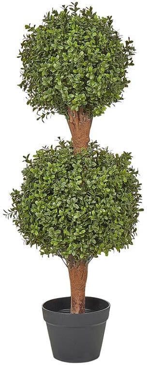 Beliani BUXUS BALL TREE Kunstplant-Groen-Synthetisch materiaal