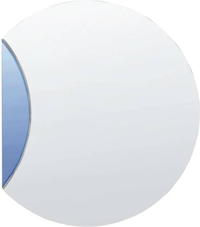 Beliani CAMBRAI Wandspiegel Blauw 70 x 79 cm Glas
