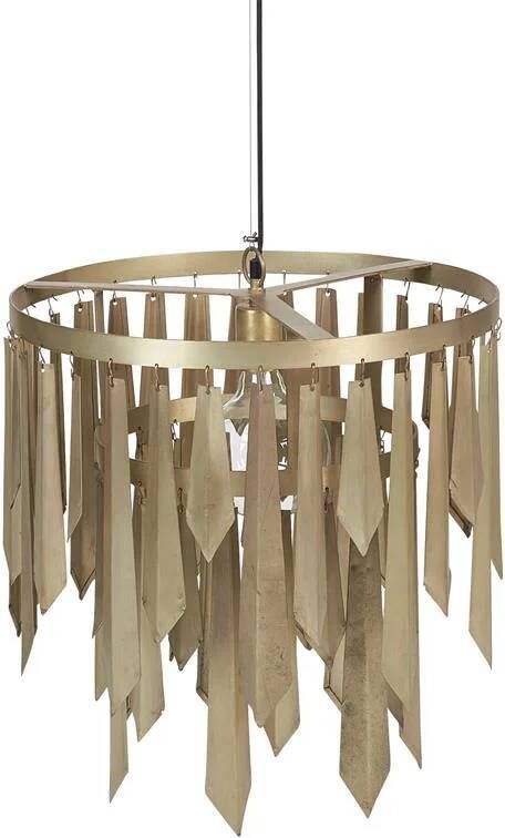 Beliani CHAMBAL Hanglamp Messing Metaal