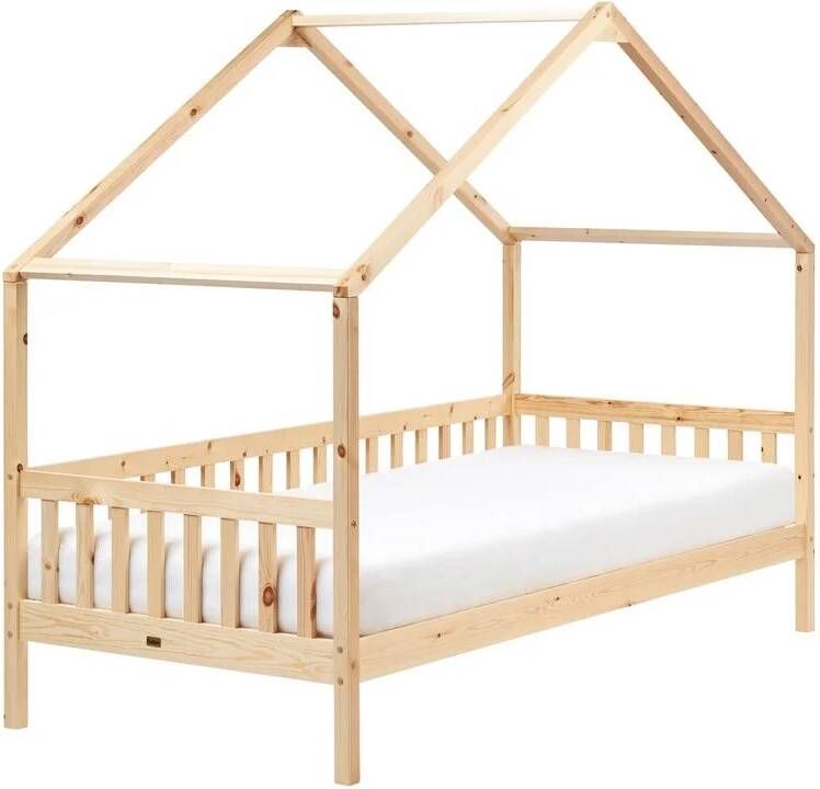 Beliani CHARRIN Kinderbed Lichtbruin 90 x 200 cm Grenenhout