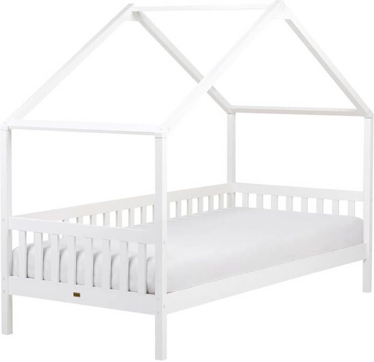 Beliani CHARRIN Kinderbed Wit 90 x 200 cm Grenenhout