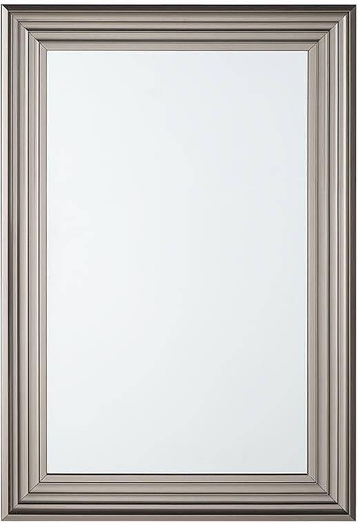 Beliani -CHATAIN-Wandspiegel-Zilver -61 x 91 cm-Synthetisch materiaal