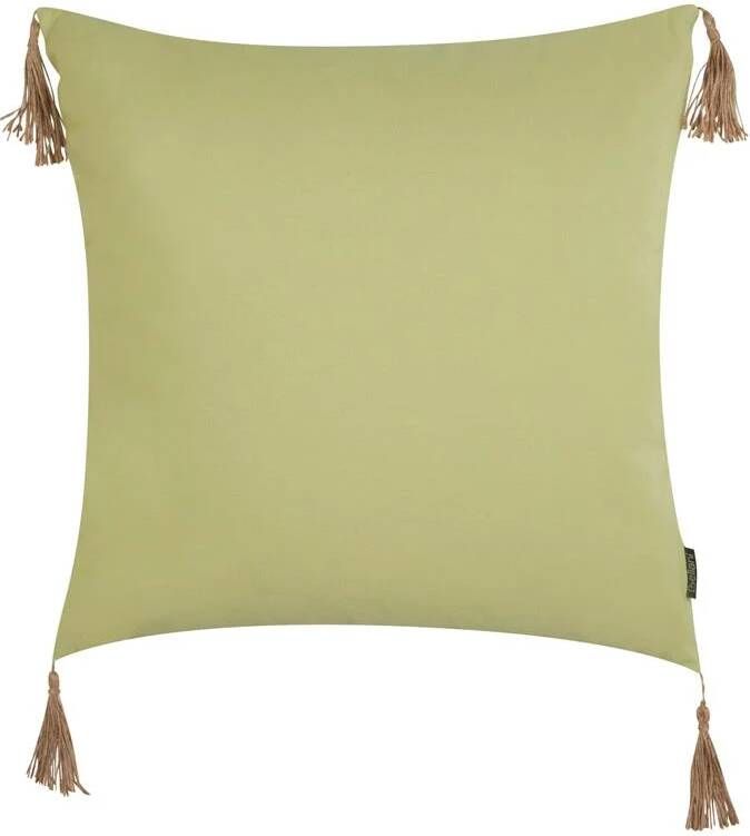 Beliani CHMISTAR Sierkussen Groen 45 x 45 cm Polyester