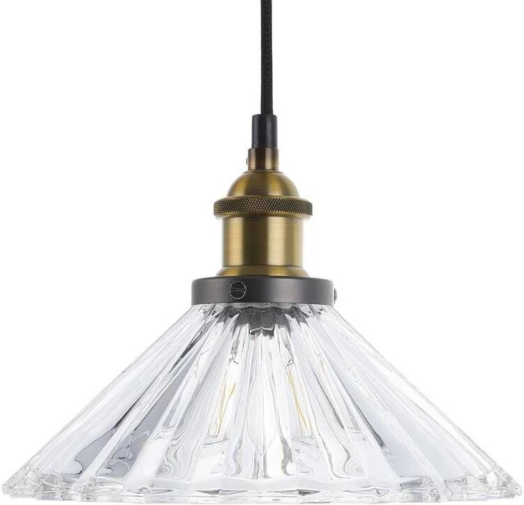 Beliani COLORADO Hanglamp-Transparant-Glas