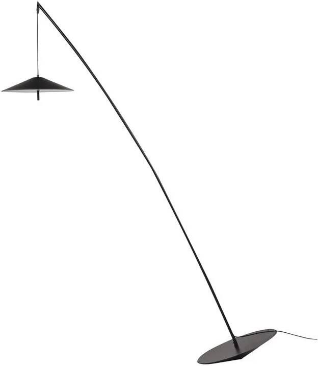 Beliani COMALIE Staande lamp Zwart Metaal