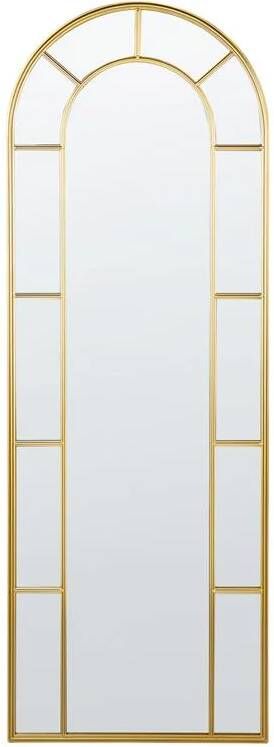 Beliani CROSSES Wandspiegel Goud 60 x 170 cm Metaal