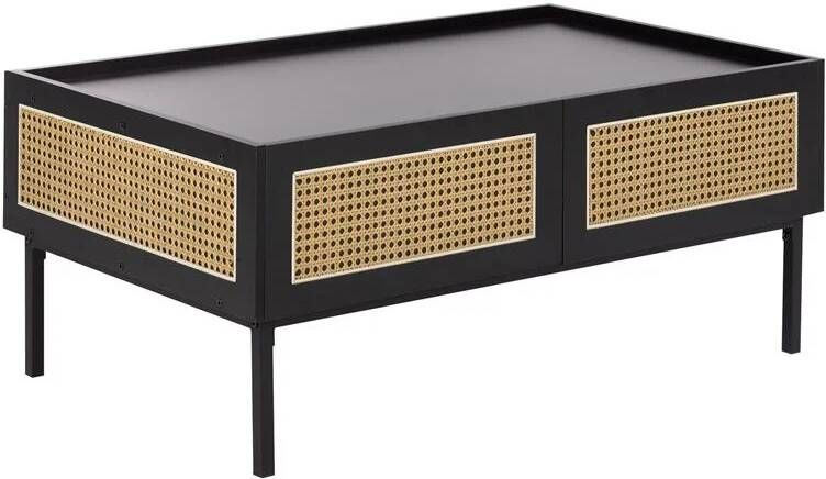 Beliani CULLEN Salontafel Zwart MDF