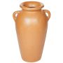 Beliani DABONG Decoratieve vaas Oranje Terracotta - Thumbnail 1