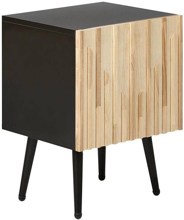 Beliani DALCROSS Nachtkastje Lichte houtkleur MDF