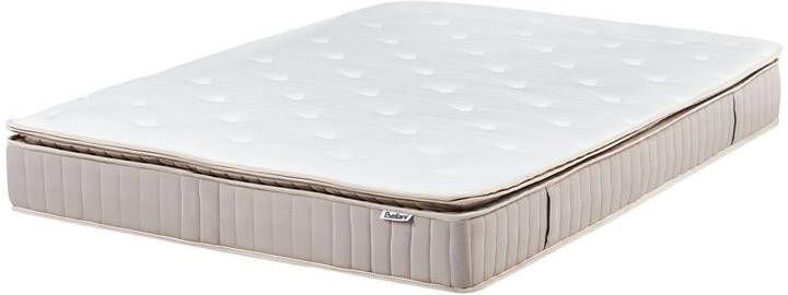 Beliani -DAYDREAM-Pocketveringmatras hard-Wit-140 x 200 cm-Polyester