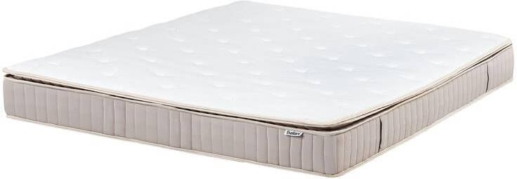 Beliani -DAYDREAM-Pocketveringmatras hard-Wit-160 x 200 cm-Polyester